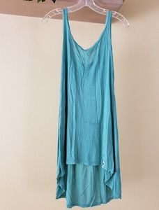 michael lauren • hi-lo tank dress